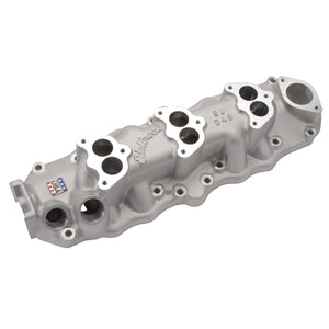 Edelbrock Triple Deuce Intake Manifold for 1949-53 Ford Flathead, Satin Finish - 1109