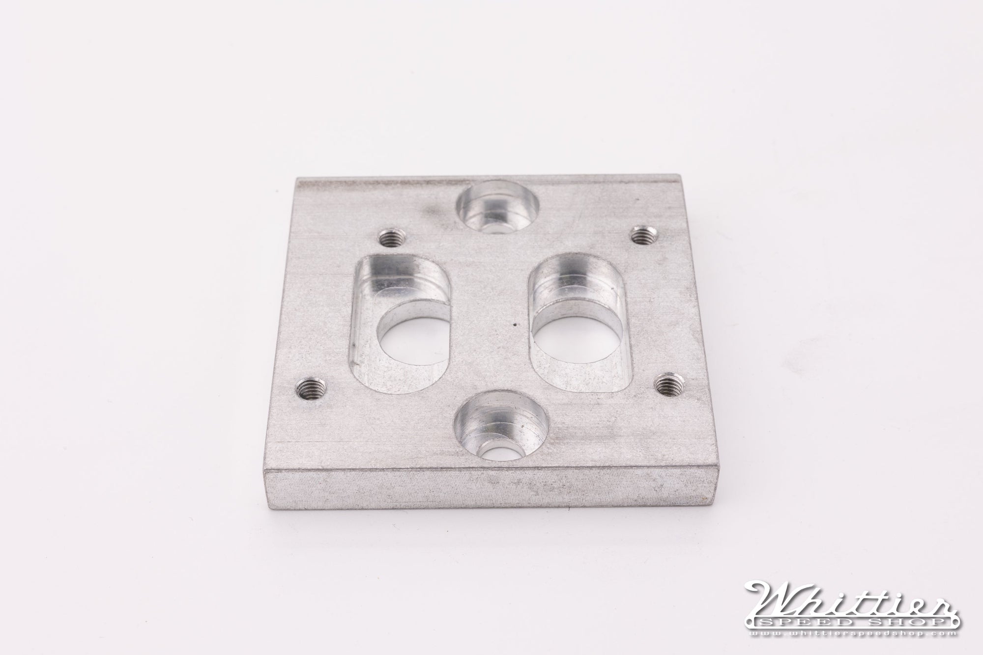 Aluminum Plate, 2.7x2.7x0.38, 4 Holes