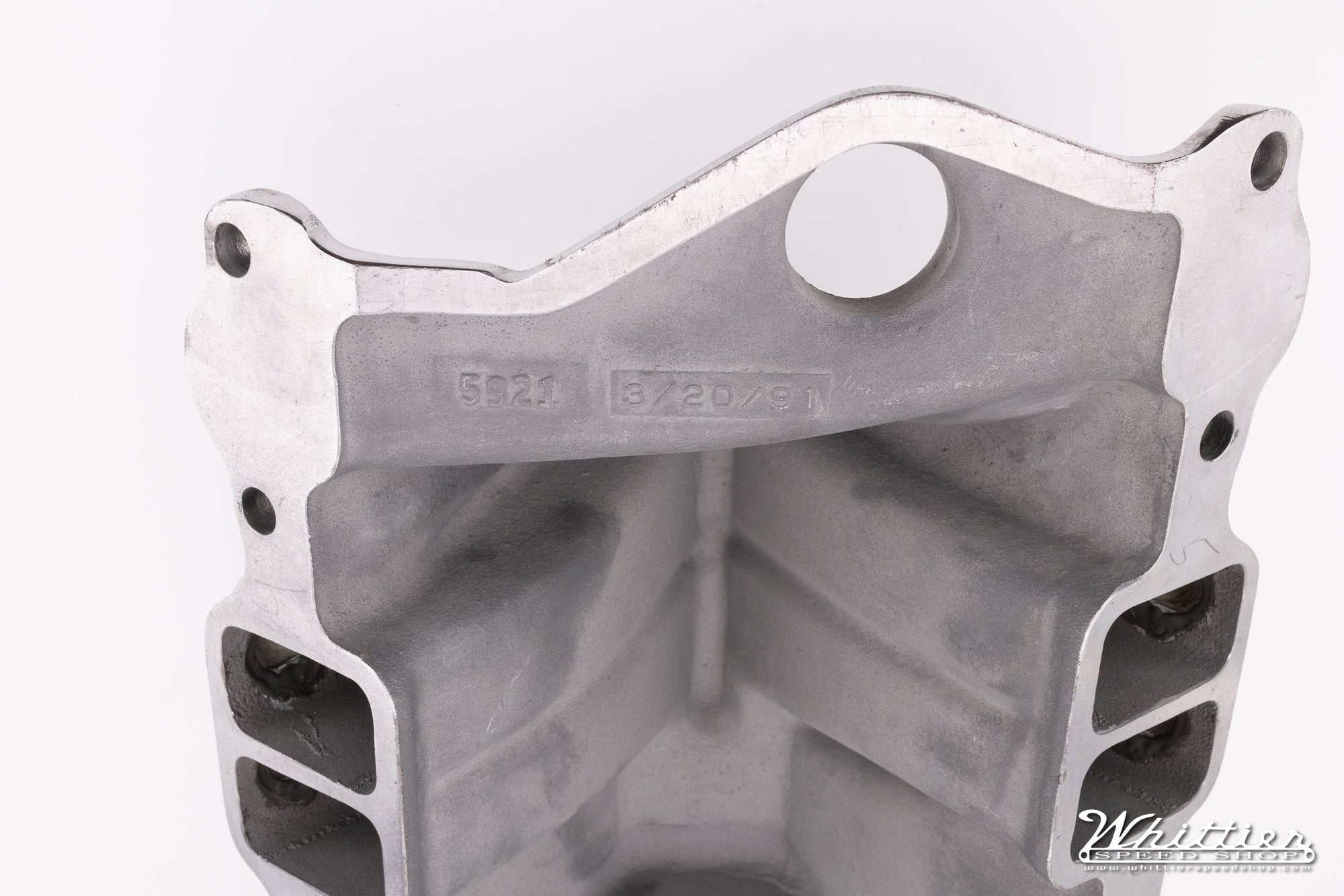 Offenhauser Small Block Chevy Turbo-Thrust MPFI Intake Manifold, Base (5921)