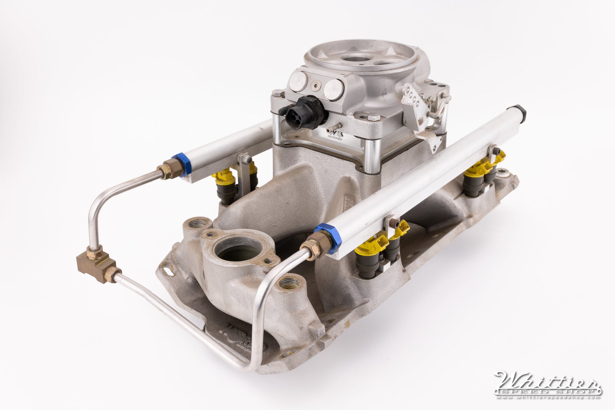 World Products MPFI Intake Manifold with Custom Throttle Body