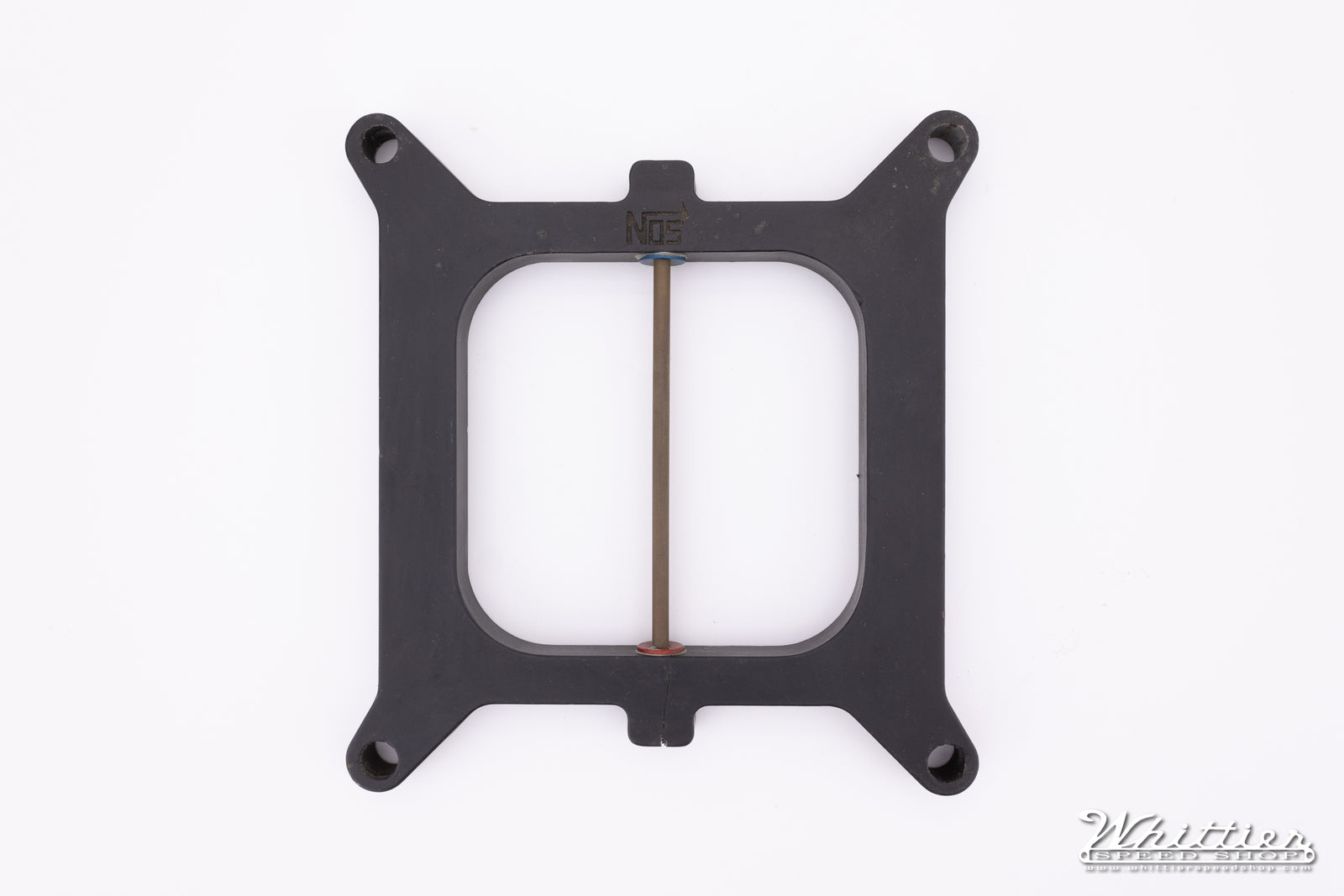 Used Nitrous Oxide Carburetor Spray Bar Plate, Square Bore Carburator, NOS Brand