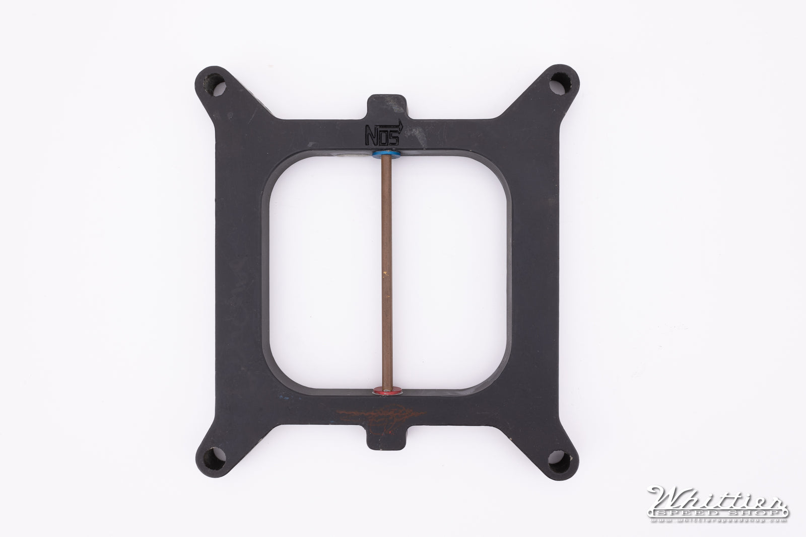 Used Nitrous Oxide Carburetor Spray Bar Plate, Square Bore Carburator, NOS Brand