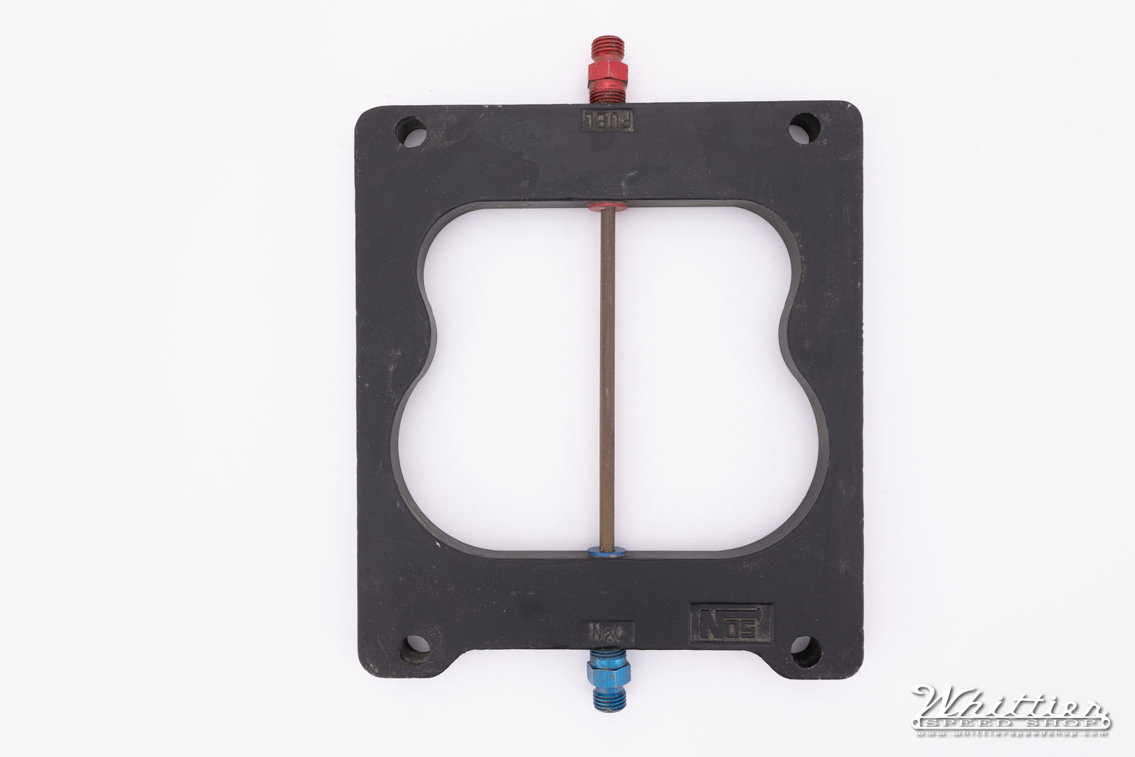 Used Nitrous Oxide Carburetor Spray Bar Plate, Spread Bore Carburator, NOS Brand