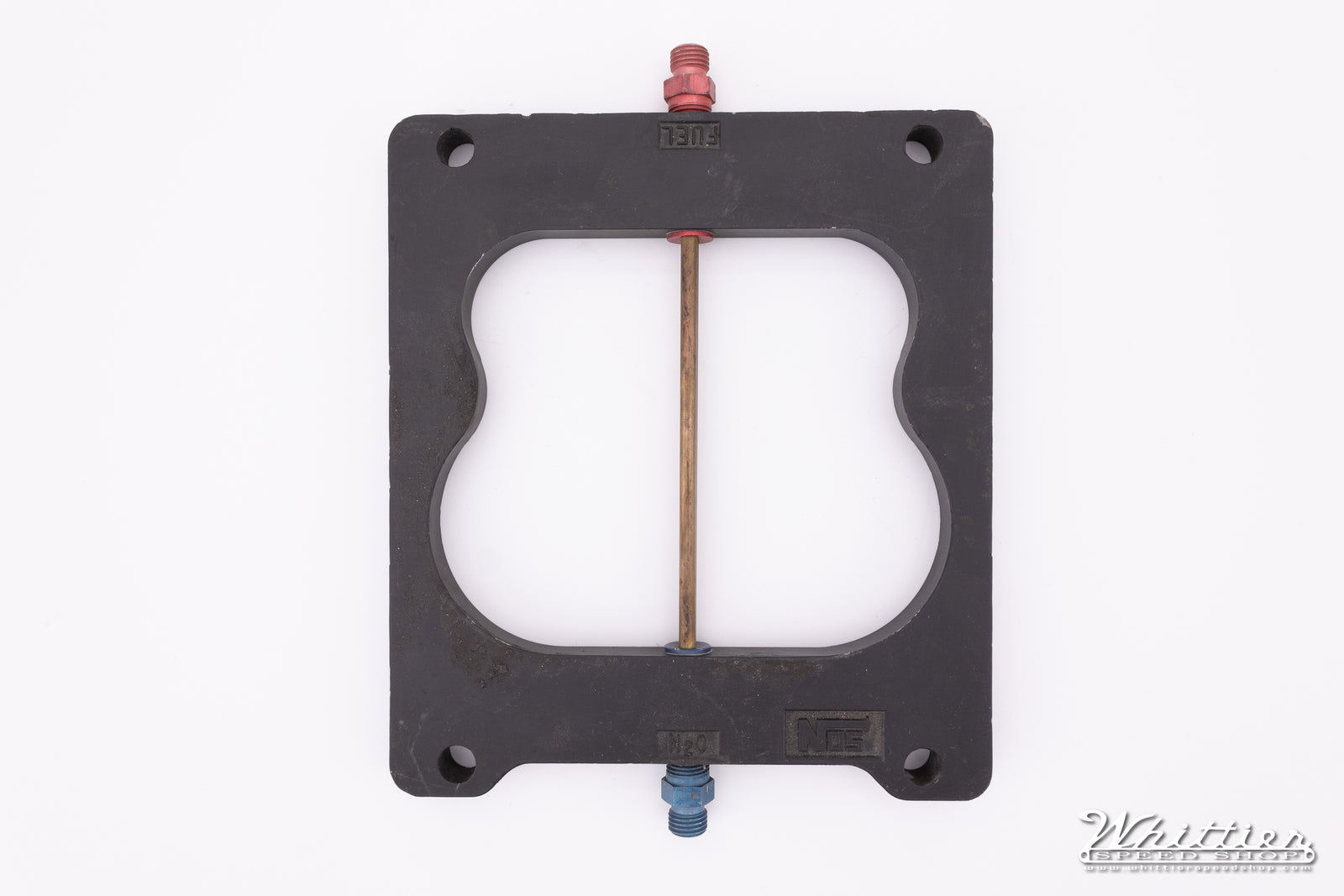 Used Nitrous Oxide Carburetor Spray Bar Plate, Spread Bore Carburator, NOS Brand