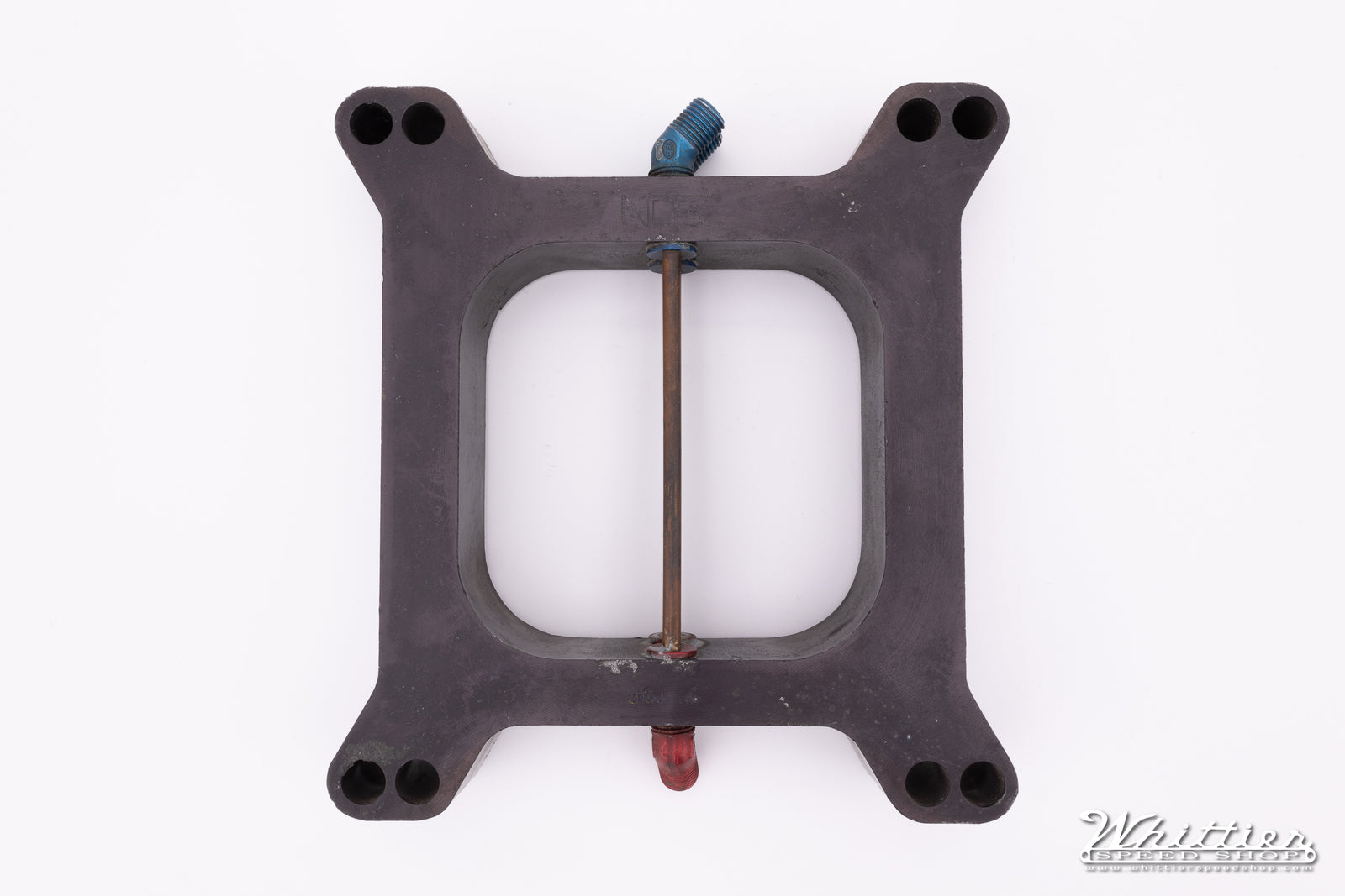 Used Nitrous Oxide Carburetor Spray Bar Plate, Square Bore Carburator, NOS Brand