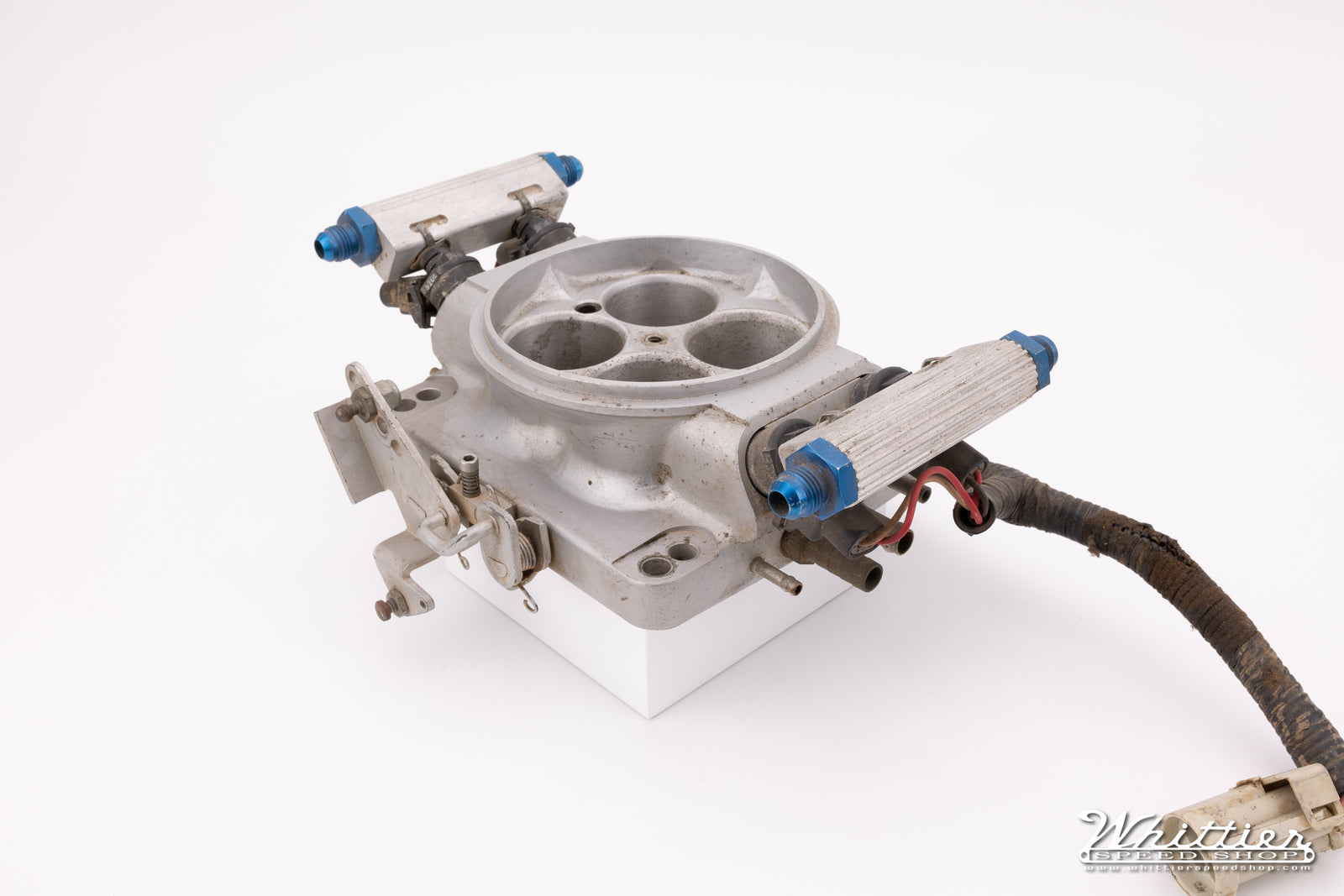 Used Universal EFI 4 Barrel Throttle Body with 4 Injectors (10850-002-D)