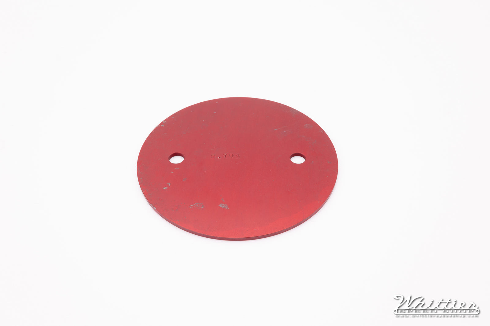 Used 3.074" Aluminum Red Butterfly