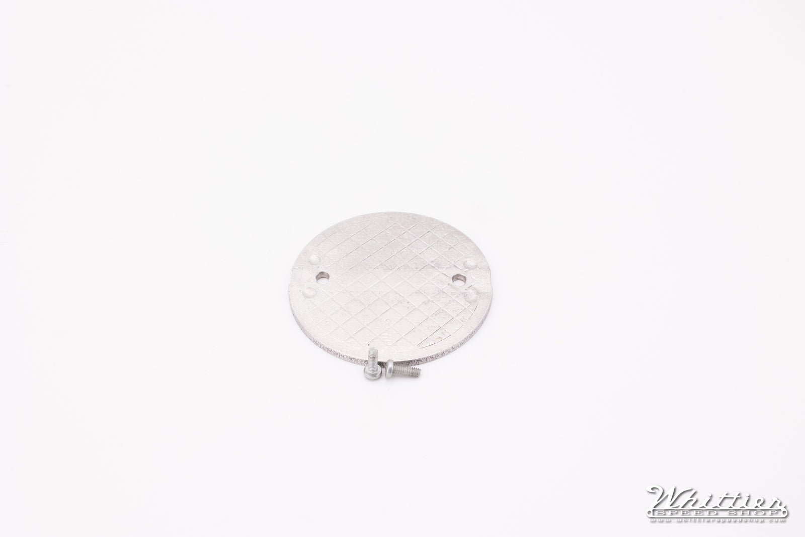 Used 2.3125" Aluminum Waffle Pattern Butterflies with Screws, Set of 8