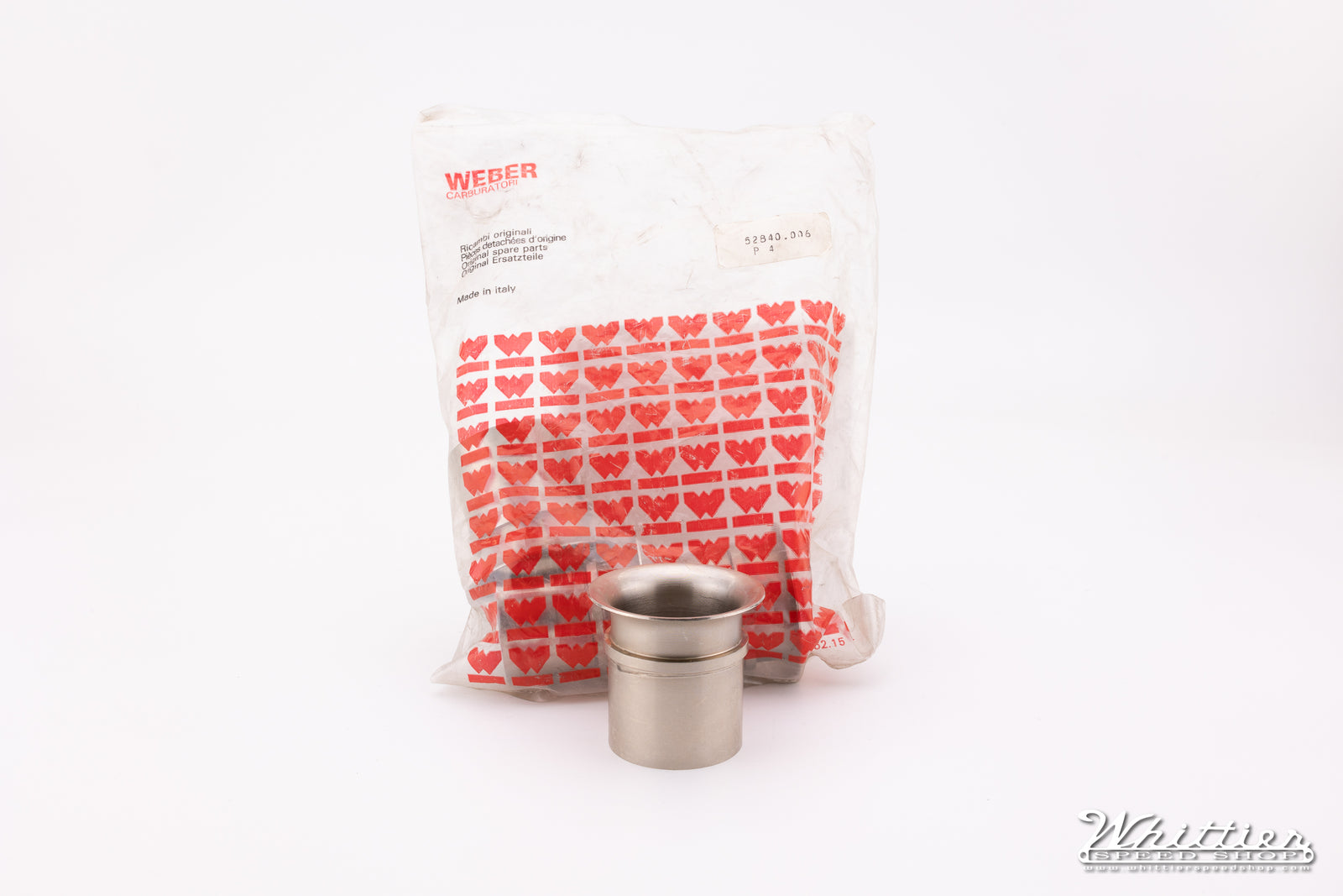 Weber 16mm Velocity Stacks (52840.006)