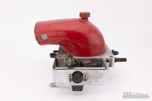 Used Custom Throttle Body with Red Oval Intake