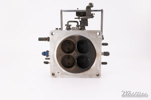 Used Custom Throttle Body with Red Oval Intake