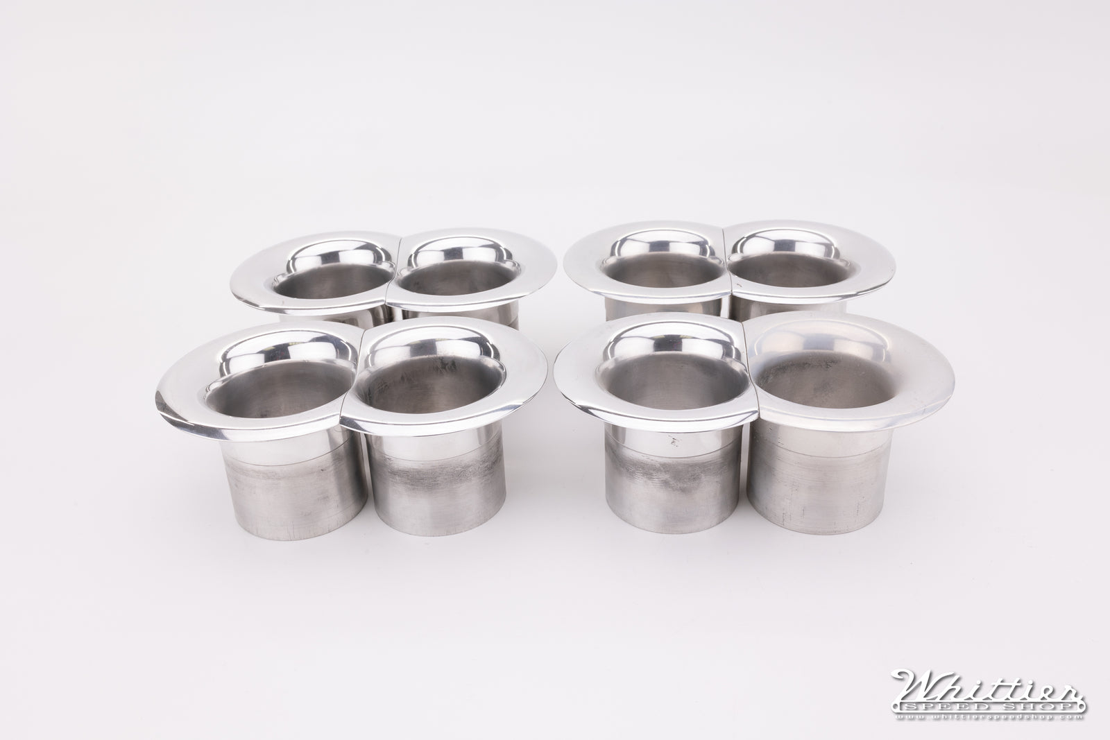 Used 2.25" Polished Injection D Stacks, Set of 8