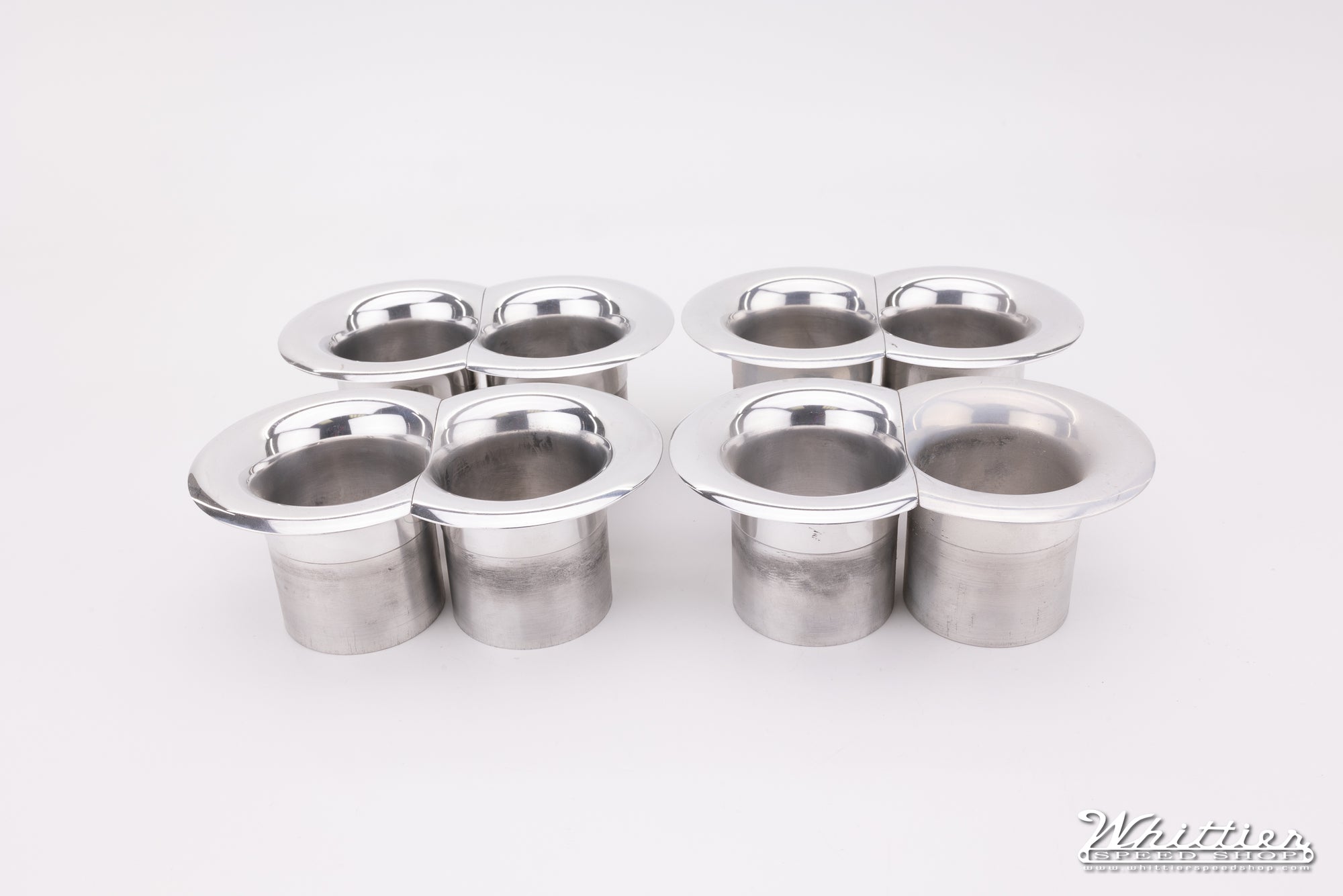Used 2.25" Polished Injection D Stacks, Set of 8