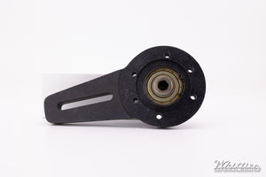 Used Cast Fuel Pump Belt Drive Bracket, 6 Bolt