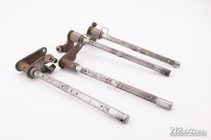 Used Dual Butterfly Throttle Shaft with End, Set of 4