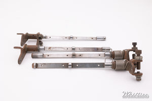 Used Dual Butterfly Throttle Shaft with End, Set of 4