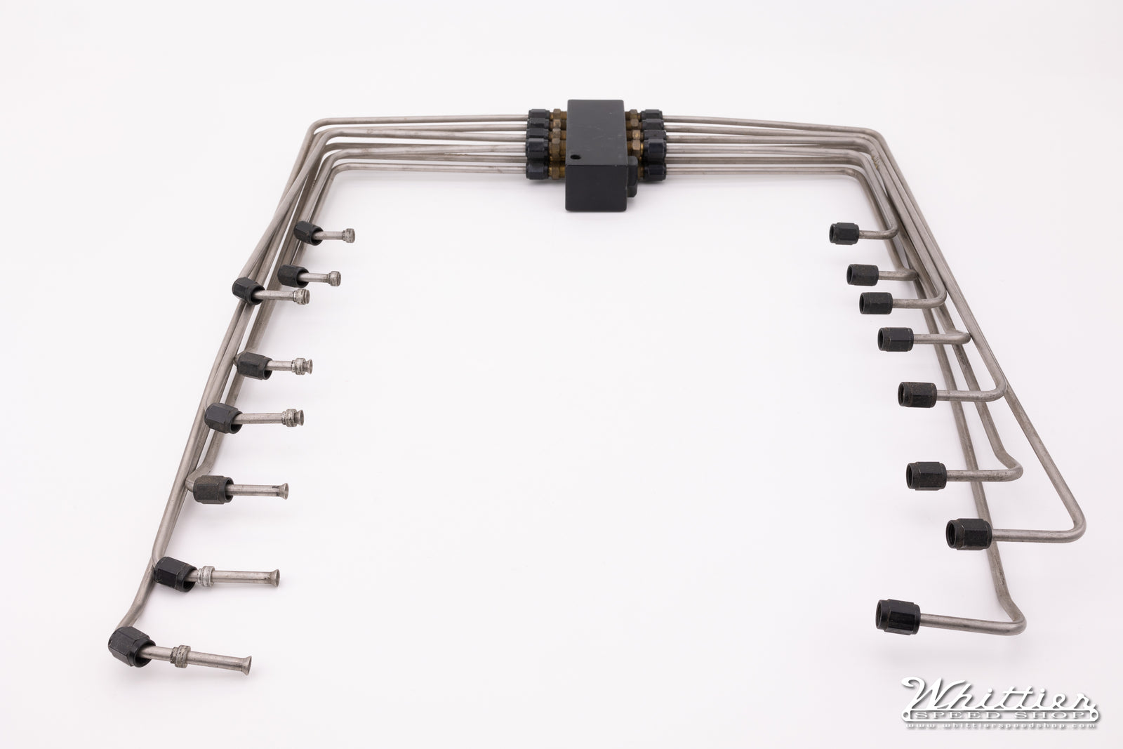 Used Supercharger 16-Port Fuel Distribution Block and Lines