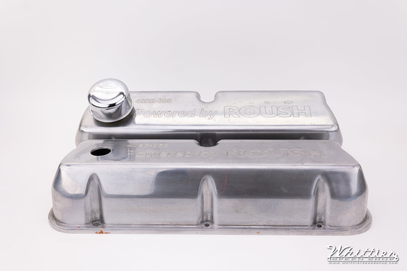 Used Powered by Roush Small Block Ford Valve Covers (4181)