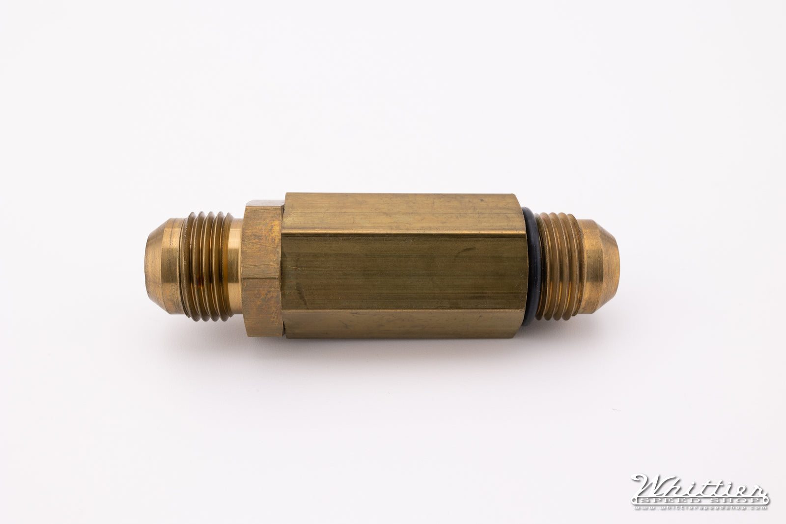 Used Brass Fuel Check Valve 8AN
