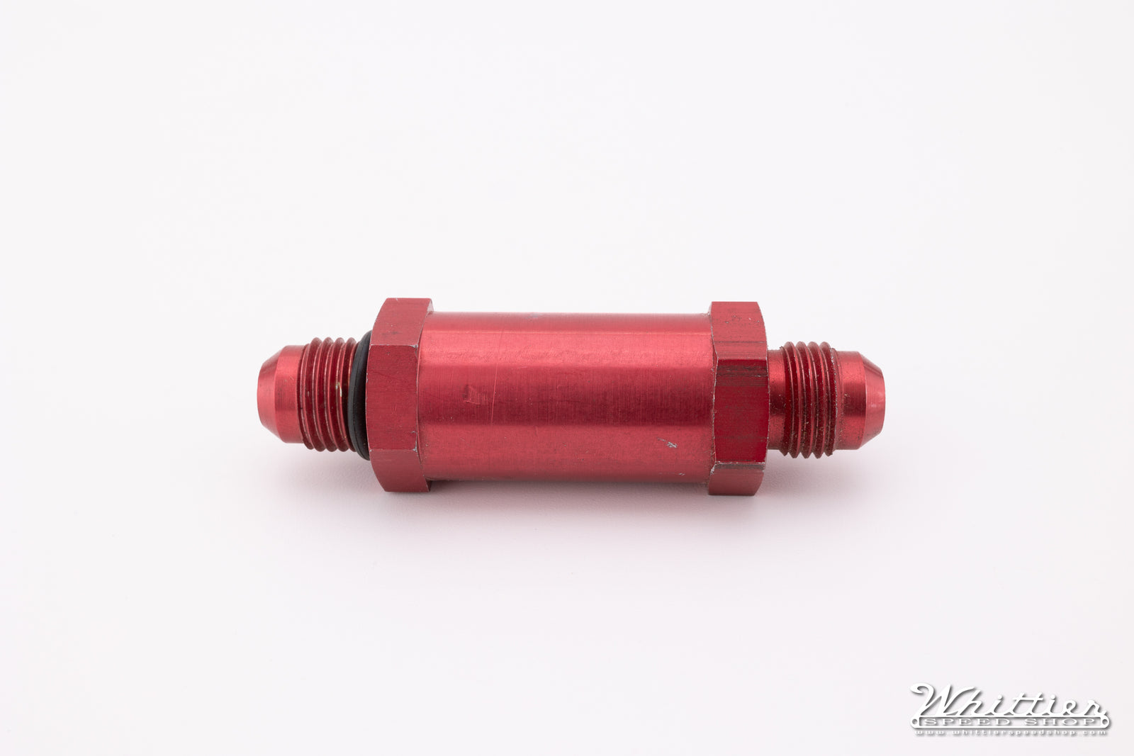 Used Red Aluminum Check Valve 6AN