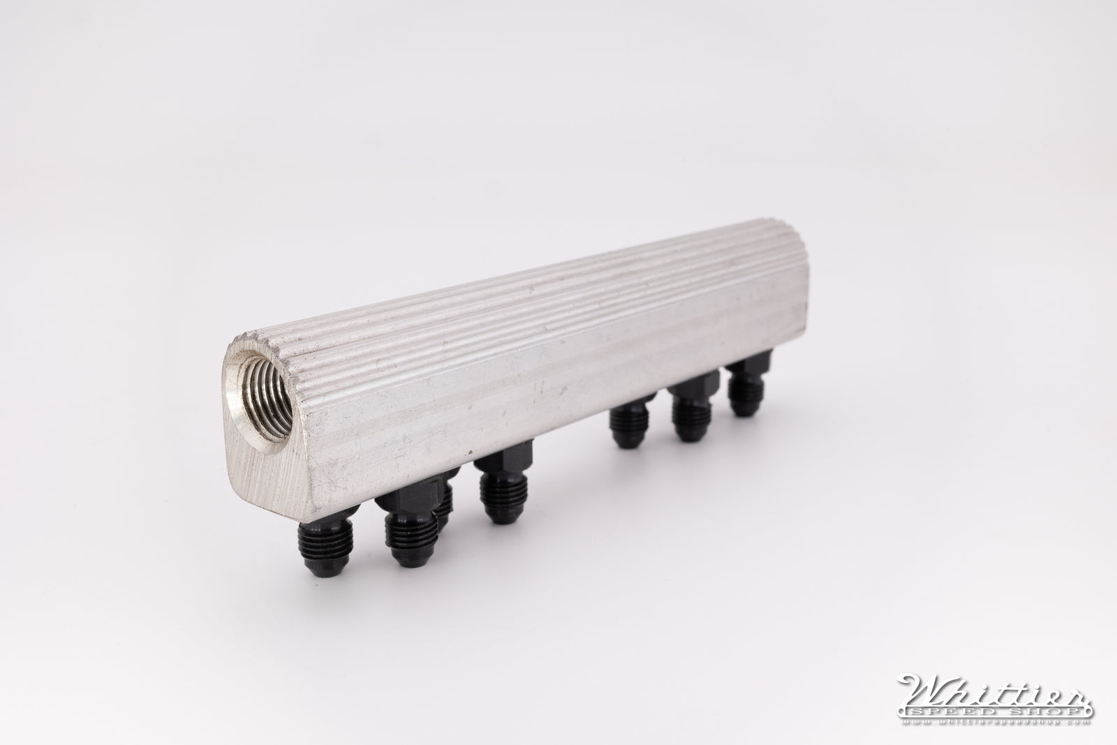 Used 6-Inch Small Ribbed Fuel Rail with Smooth Side