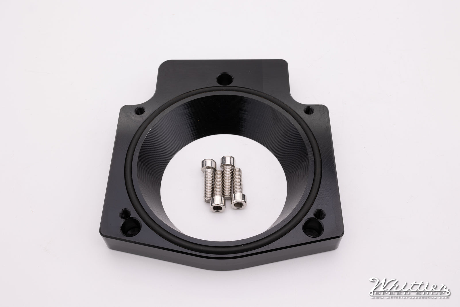 LS 102mm Throttle Body Reducer Adapter, Black