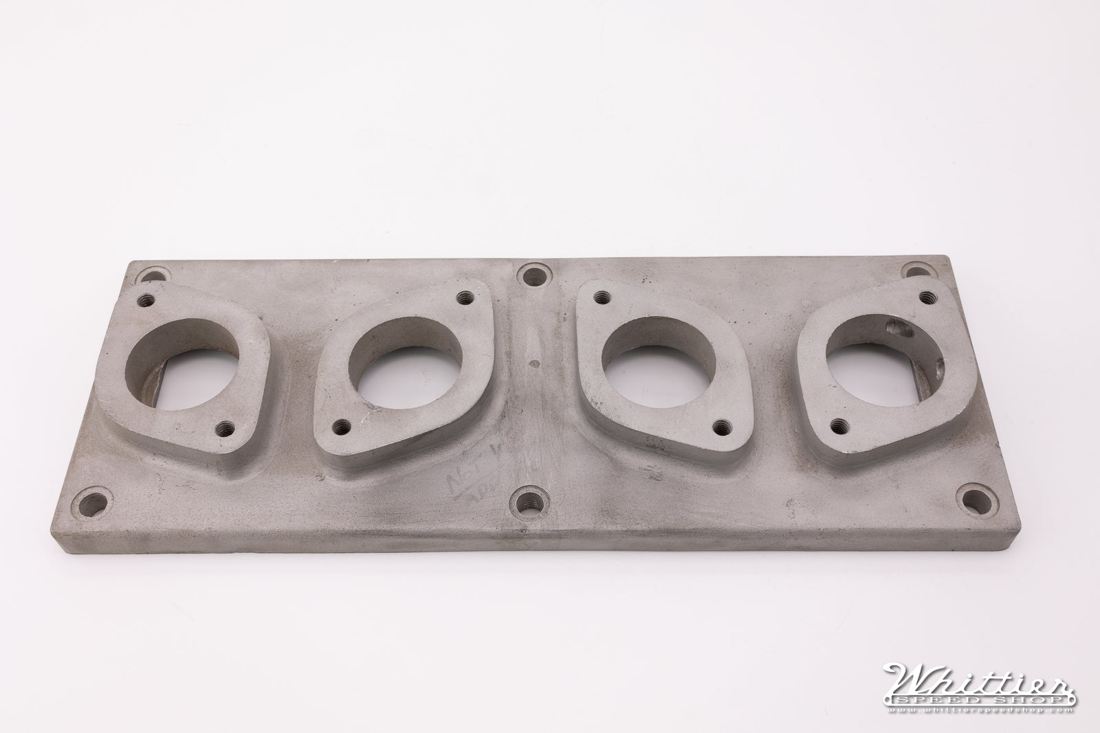 Unfinished Dual-Weber-Style Adapter for 6-71 / 8-71 Blower
