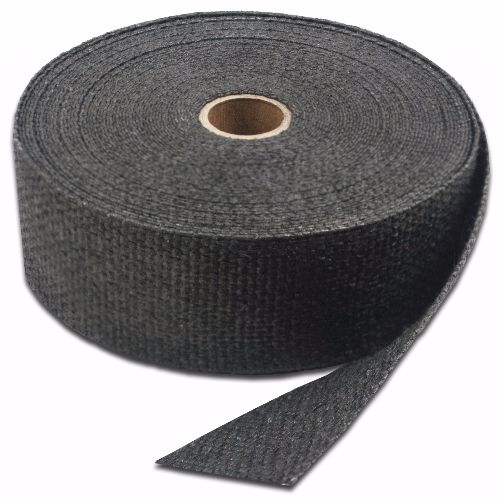 Thermo-Tec Exhaust Wrap, 50' x 1", Graphite Black - 11021