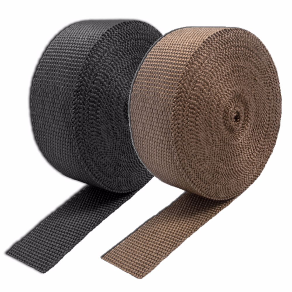 Thermo-Tec Ricochet Rogue Series Exhaust Wrap, 50' x 1", Carbon Fiber - 11041