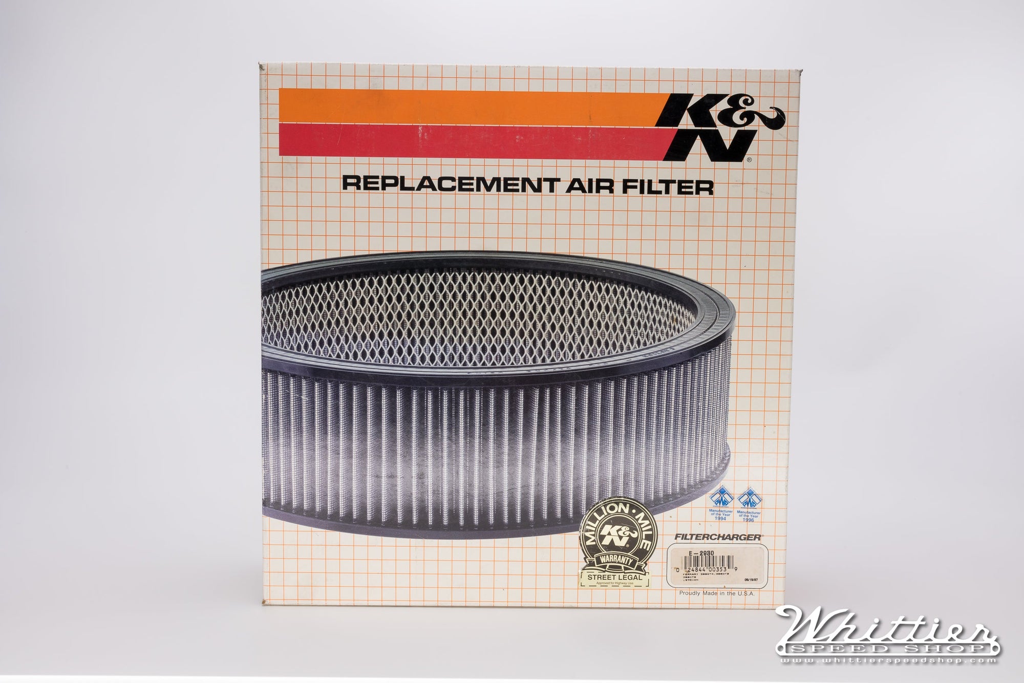 K&N Air Filter (E-2930)