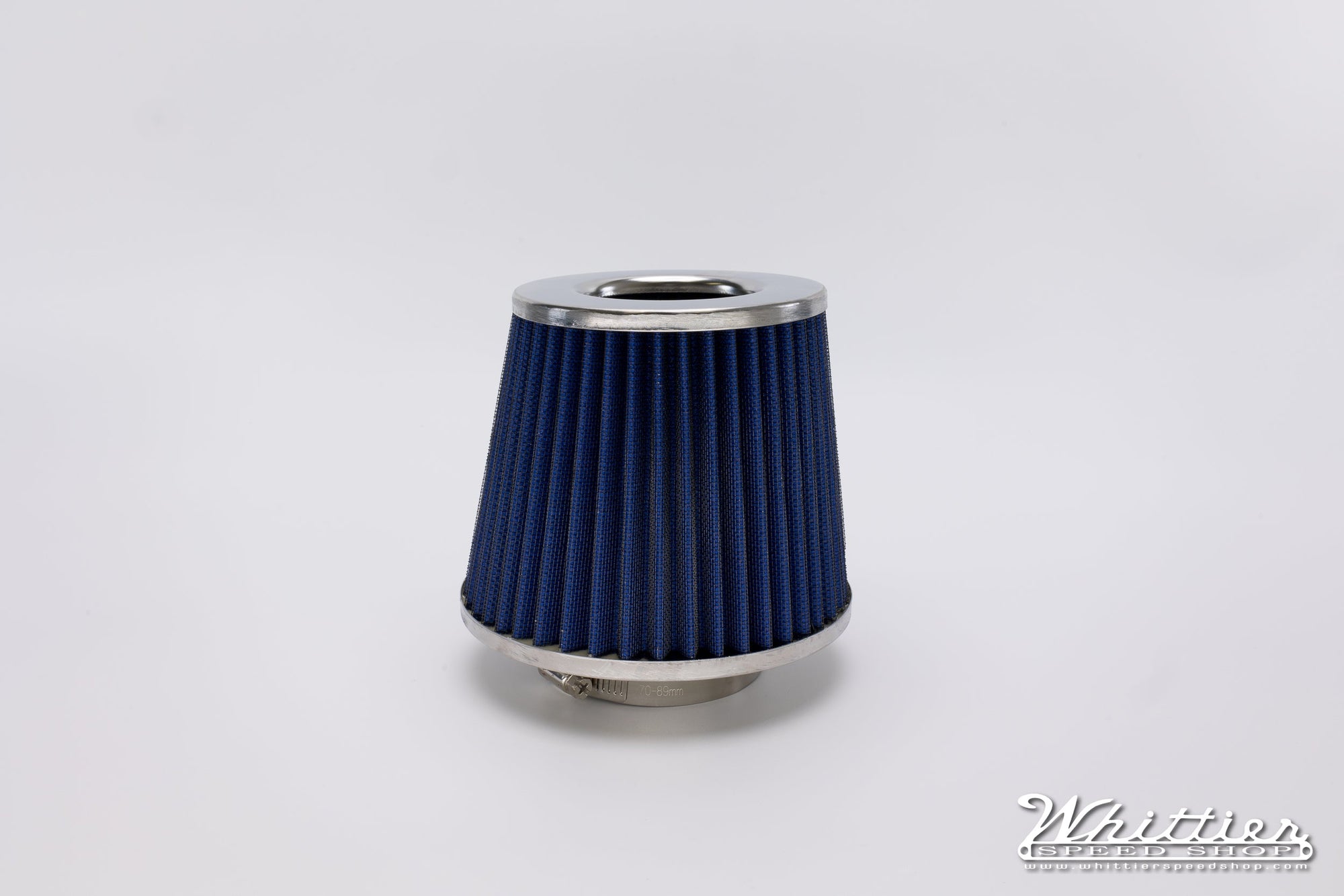 RDT Motoring Intake Air Filter, Blue, 3", (AF-003BL/SL)