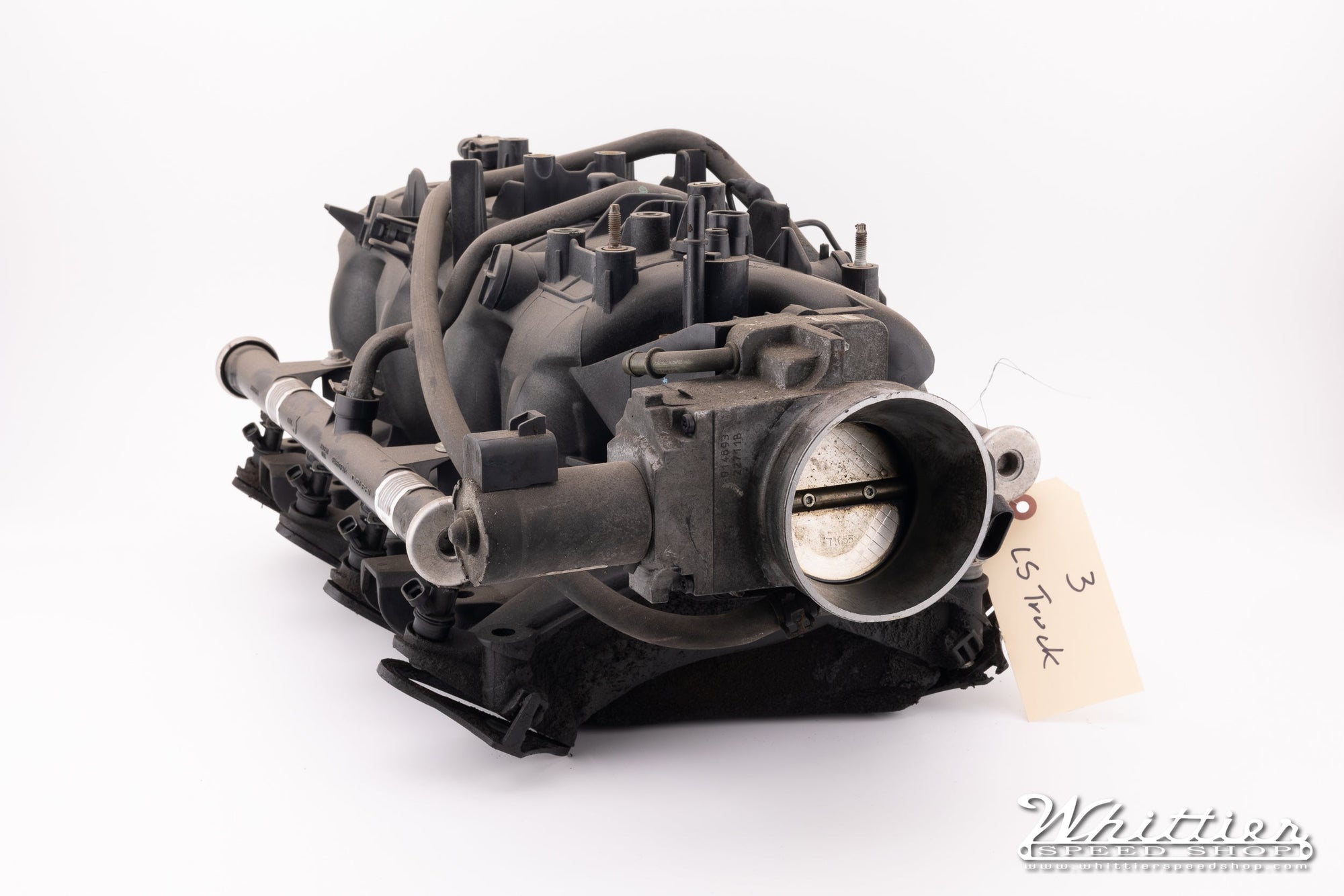 Used OE Truck LS Manifold with Throttle Body