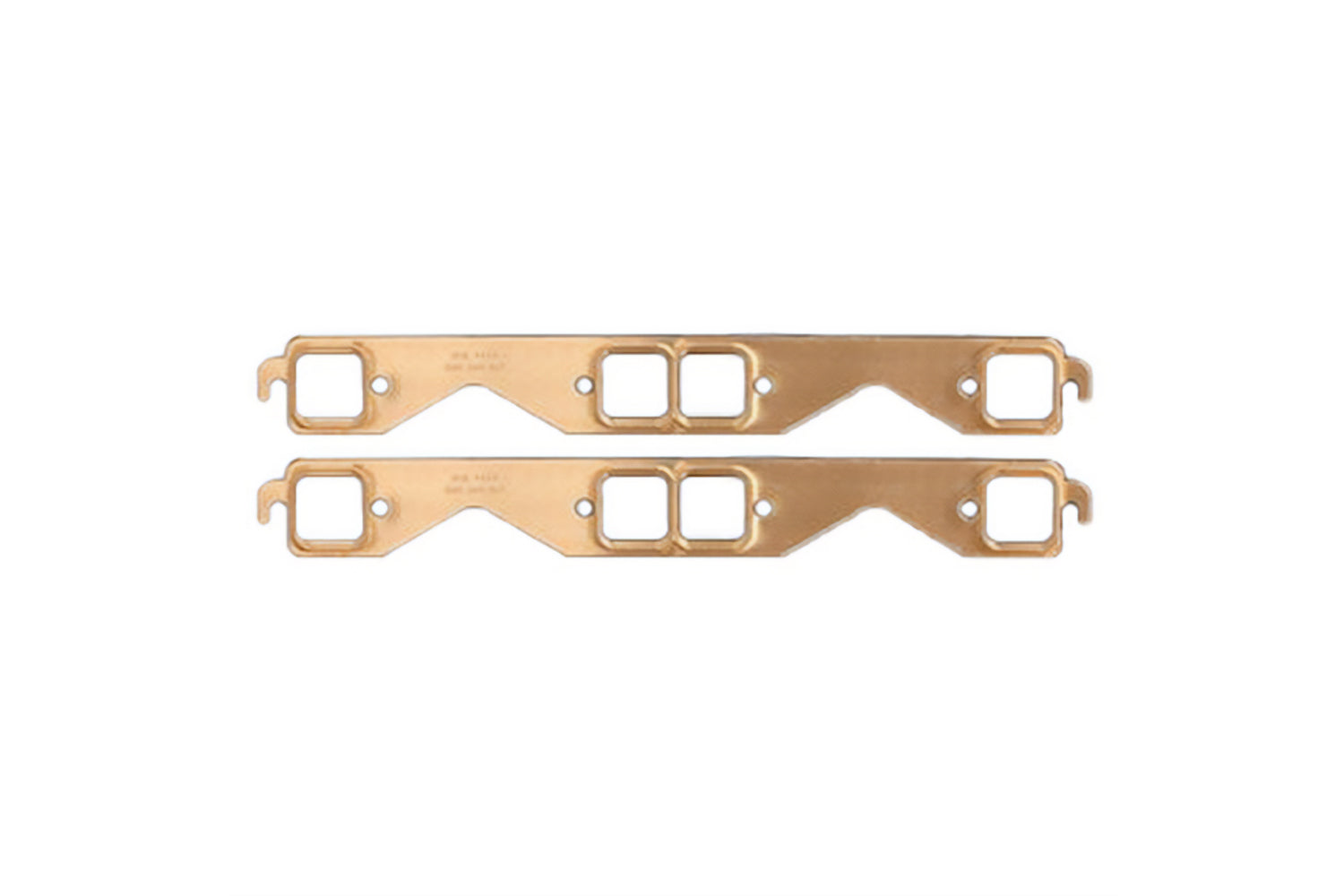SCE Gaskets Pro-Copper Square Port Chevy 262-400 Small Block Exhaust Gaskets - 4211